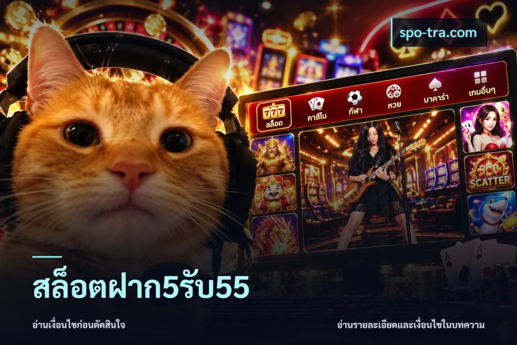 สล็อตฝาก5รับ55