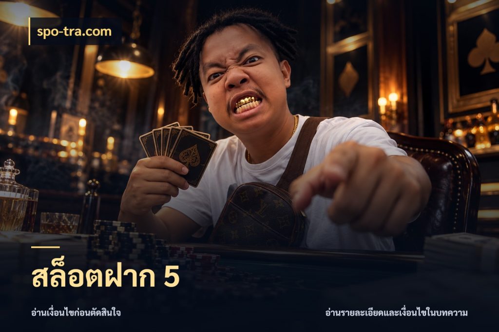 สล็อตฝาก 5 spo-tra.com จำนวนเริ่มต้นกับสไตล์เกมที่ชอบ