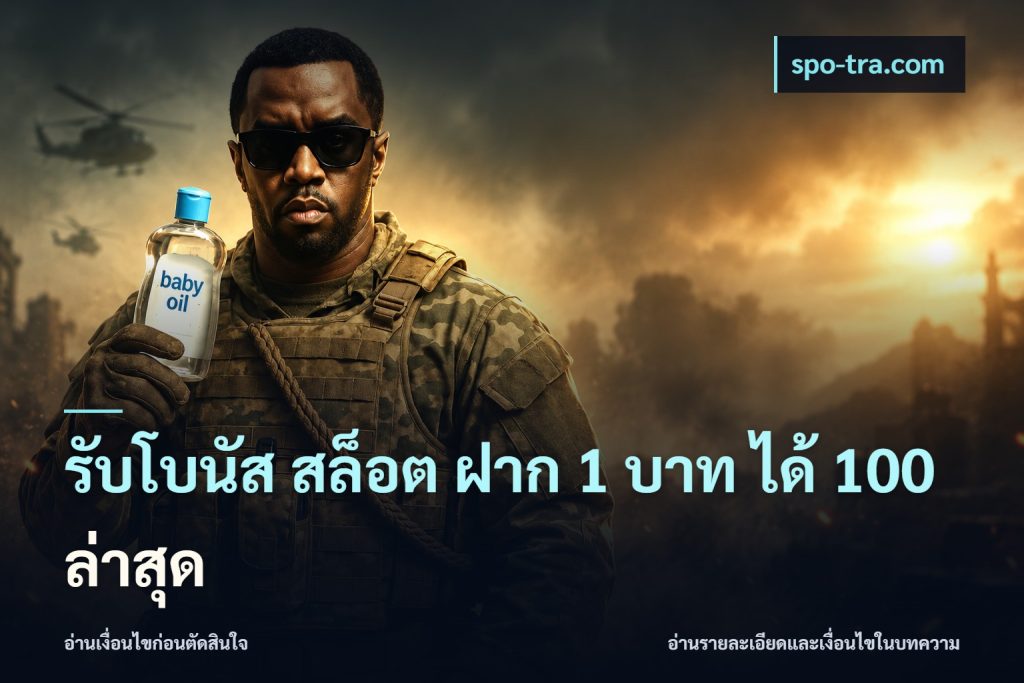 รับโบนัส สล็อต ฝาก 1 บาท ได้ 100 ล่าสุด