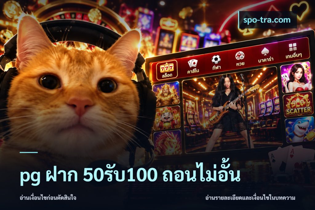 pg ฝาก 50รับ100 ถอนไม่อั้น