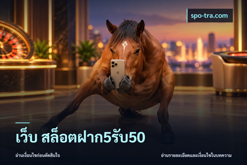 เว็บ สล็อตฝาก5รับ50