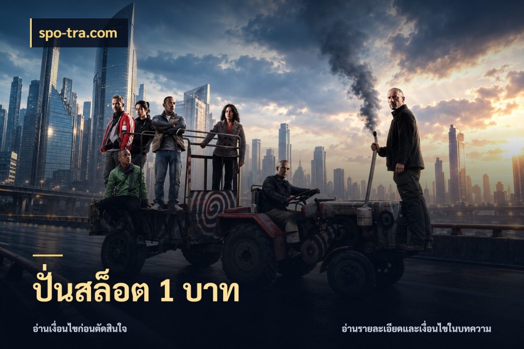 ปั่นสล็อต 1 บาท เงินตั้งต้นกับความสนุกที่คุณกำหนด สไตล์ spo-tra.com