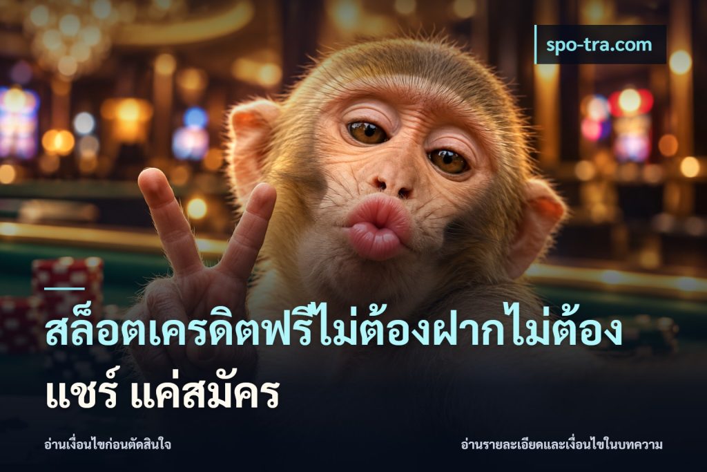 สล็อตเครดิตฟรีไม่ต้องฝากไม่ต้องแชร์ แค่สมัคร