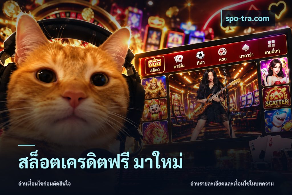 สล็อตเครดิตฟรี มาใหม่