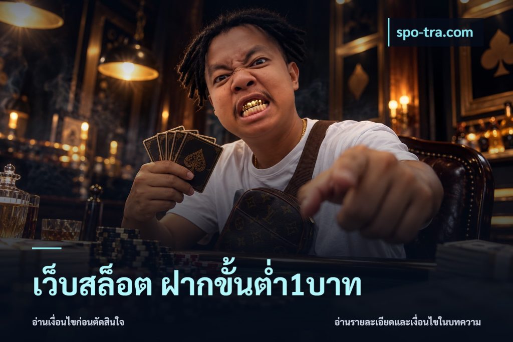 เว็บสล็อต ฝากขั้นต่ำ1บาท
