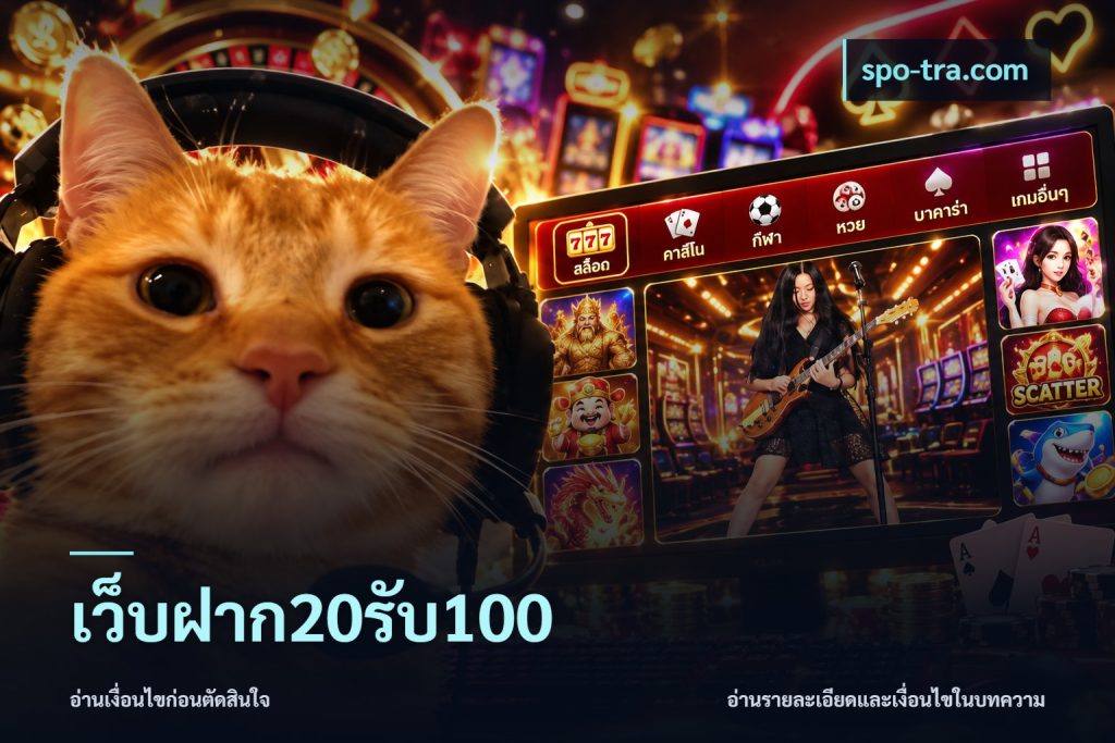 เว็บฝาก20รับ100