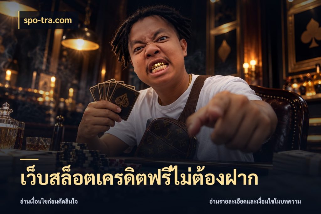 เว็บสล็อตเครดิตฟรีไม่ต้องฝาก ชนิดเครดิตกับสิทธิ์ที่คุณอยากรู้ สไตล์ spo-tra.com