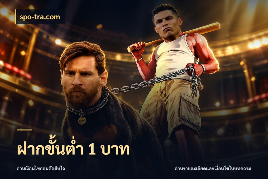 ฝากขั้นต่ำ 1 บาท spo-tra.com เกมที่ชอบในขอบเขตเงินของตัวเอง