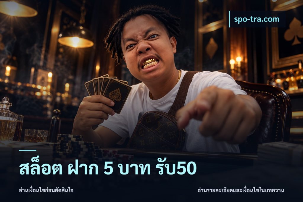 สล็อต ฝาก 5 บาท รับ50