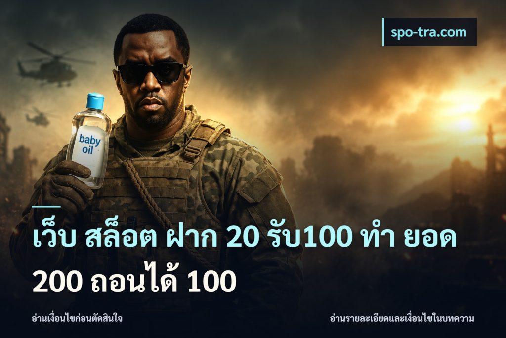 เว็บ สล็อต ฝาก 20 รับ100 ทํา ยอด 200 ถอนได้ 100