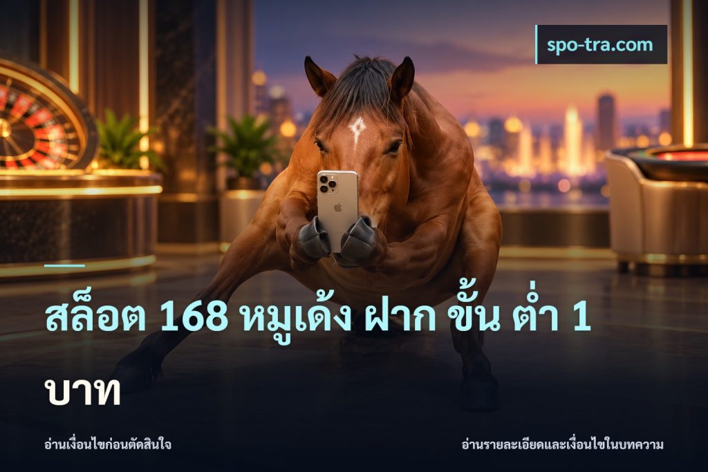 สล็อต 168 หมูเด้ง ฝาก ขั้น ต่ำ 1 บาท