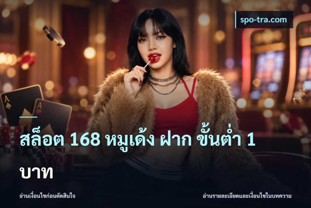 สล็อต 168 หมูเด้ง ฝาก ขั้นต่ำ 1 บาท