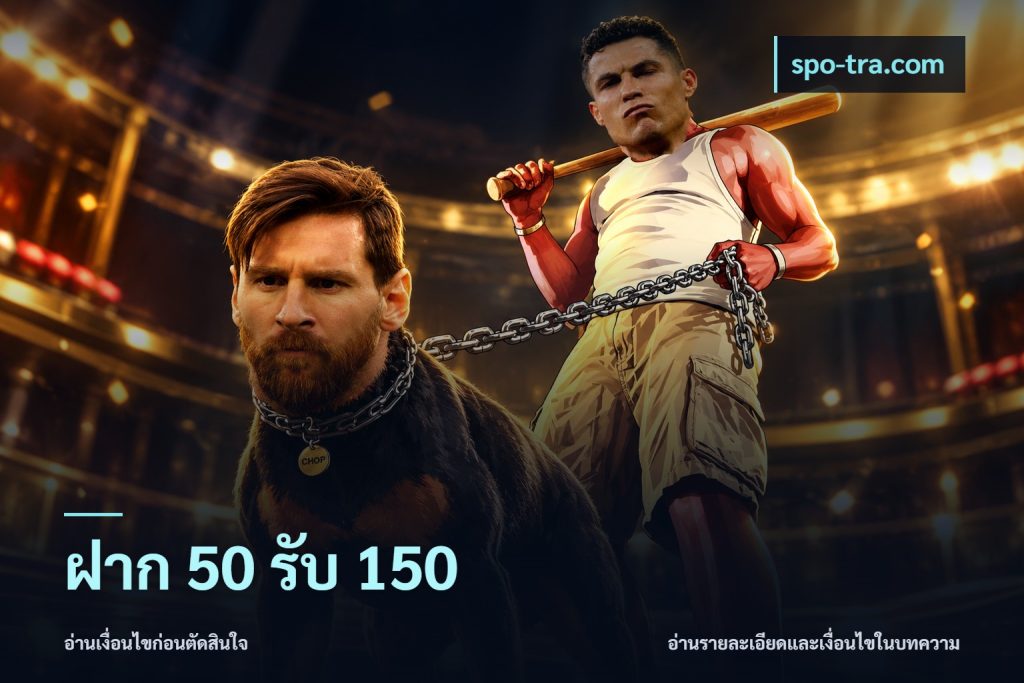 ฝาก 50 รับ 150