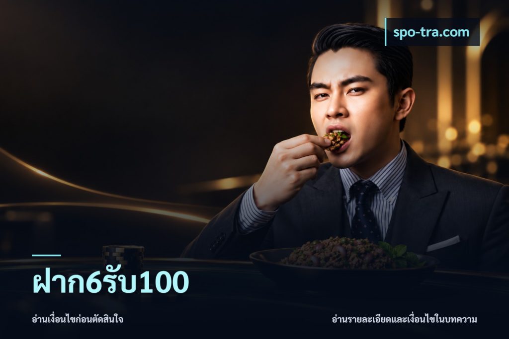 ฝาก6รับ100