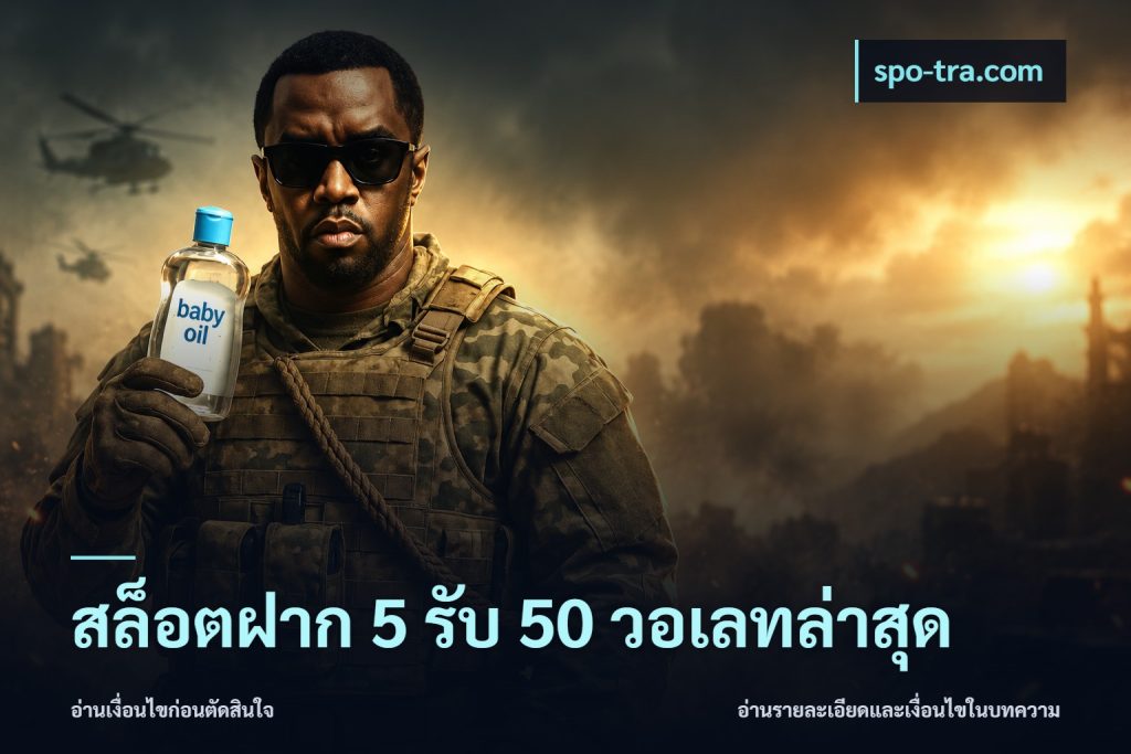 สล็อตฝาก 5 รับ 50 วอเลทล่าสุด