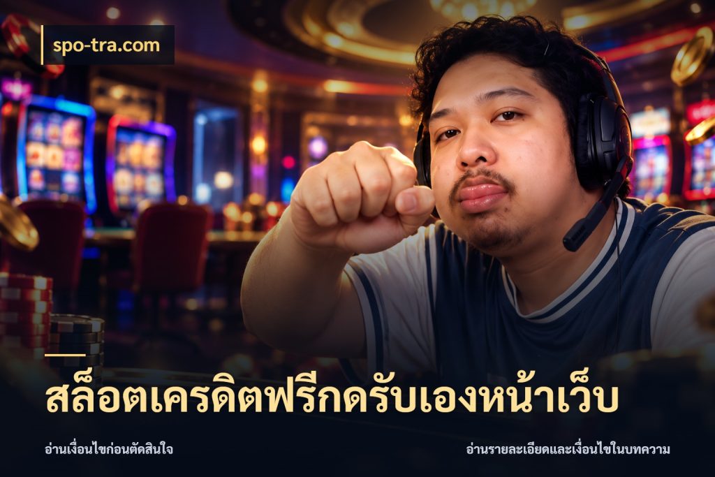 สล็อตเครดิตฟรีกดรับเองหน้าเว็บ spo-tra.com ชนิดเครดิตกับสิทธิ์ที่คุณอยากรู้