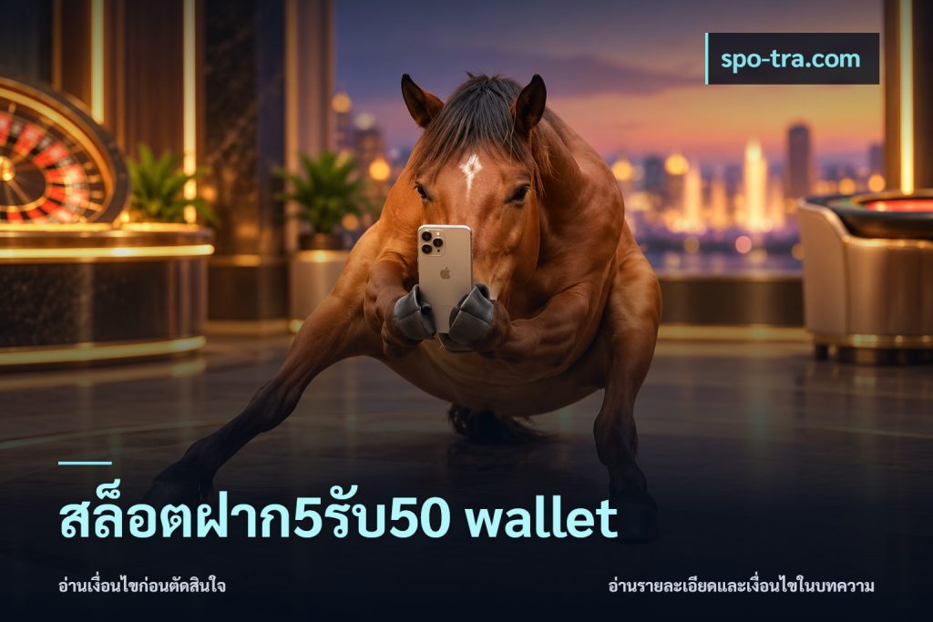 สล็อตฝาก5รับ50 wallet