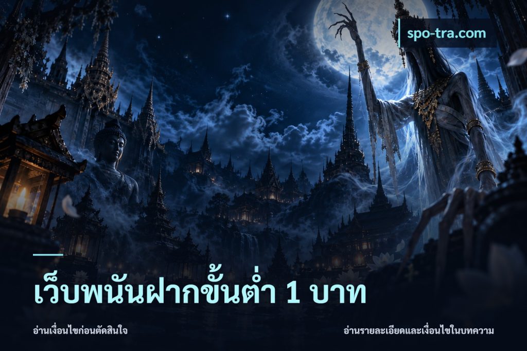 เว็บพนันฝากขั้นต่ำ 1 บาท