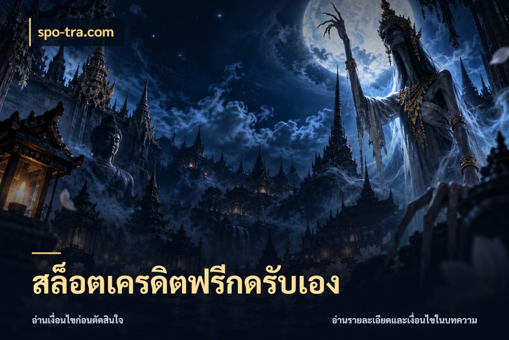 สล็อตเครดิตฟรีกดรับเอง เครดิตแต่ละรูปแบบมีมุมไหนให้ดู สไตล์ spo-tra.com