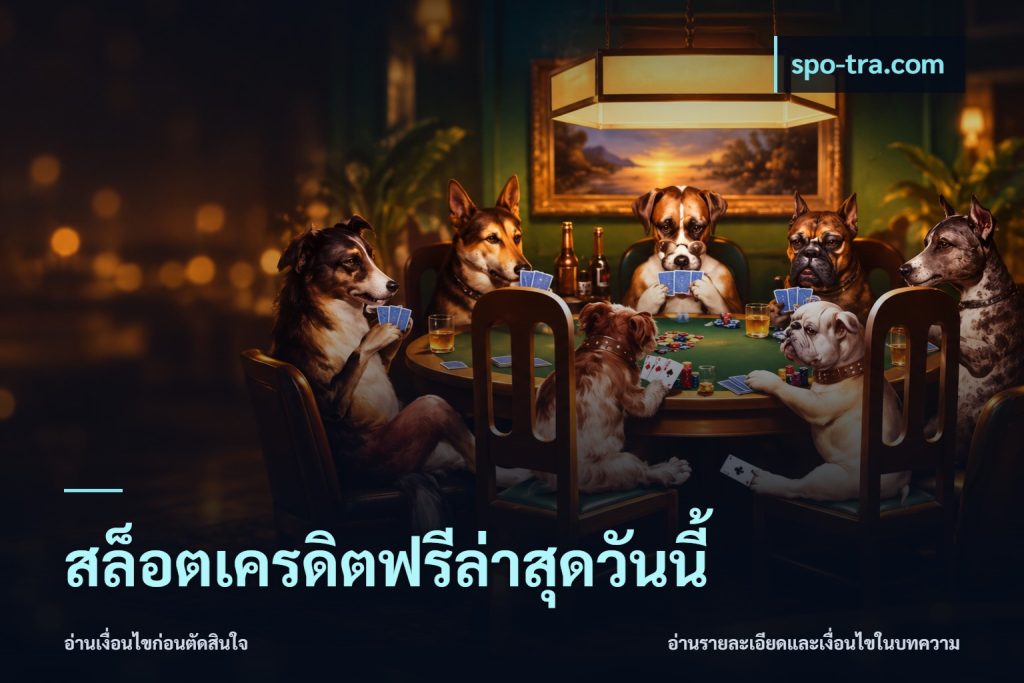 สล็อตเครดิตฟรีล่าสุดวันนี้