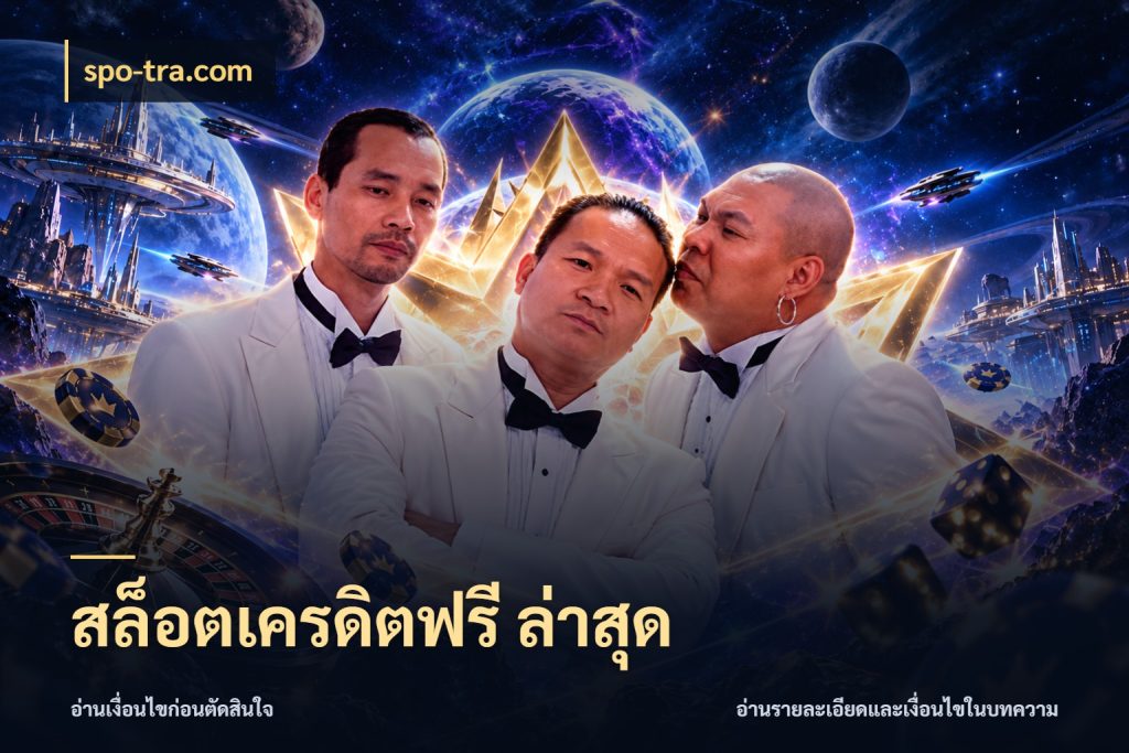 สล็อตเครดิตฟรี ล่าสุด spo-tra.com เครดิตแต่ละรูปแบบมีมุมไหนให้ดู