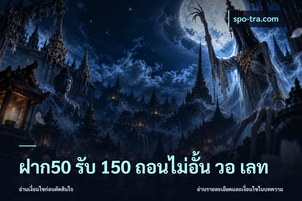 ฝาก50 รับ 150 ถอนไม่อั้น วอ เลท