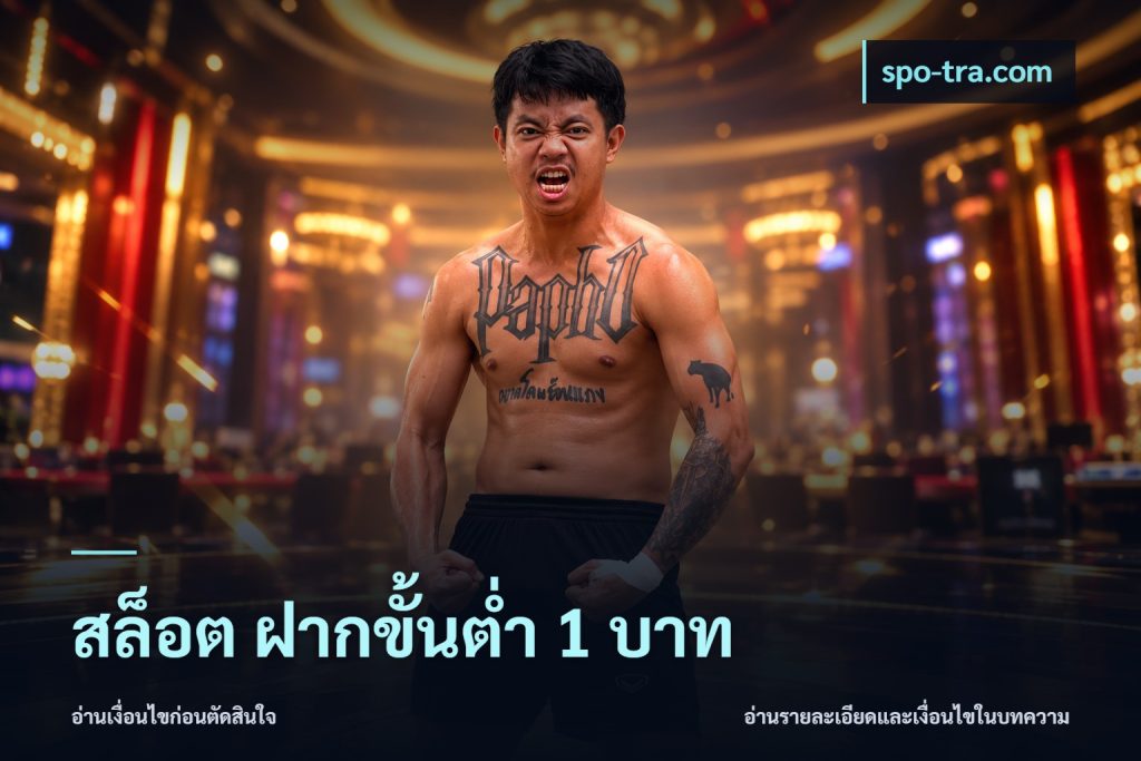 สล็อต ฝากขั้นต่ํา 1 บาท