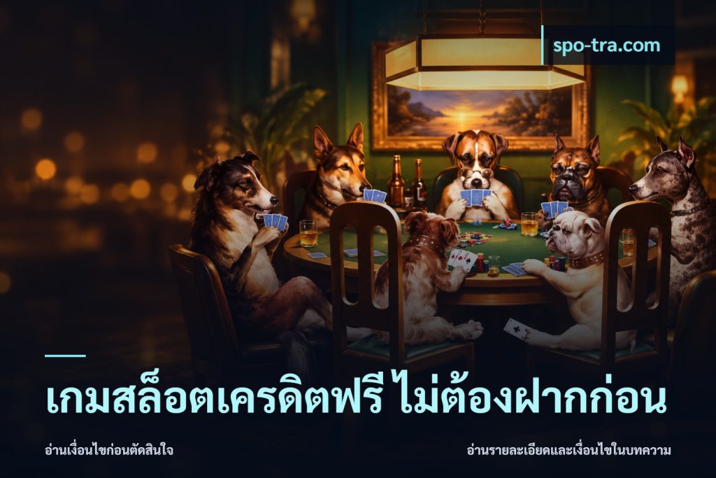 เกมสล็อตเครดิตฟรี ไม่ต้องฝากก่อน