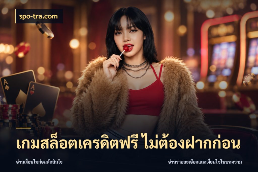 เกมสล็อตเครดิตฟรี ไม่ต้องฝากก่อน spo-tra.com รู้จักยอดและขอบเขตของเครดิตฟรี