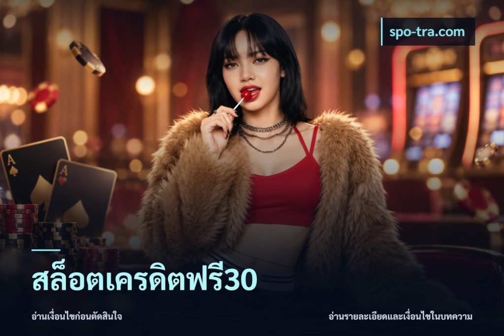 สล็อตเครดิตฟรี30