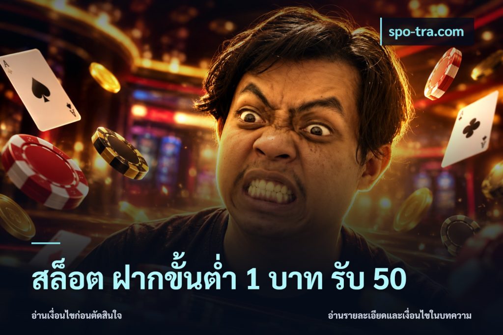 สล็อต ฝากขั้นต่ำ 1 บาท รับ 50