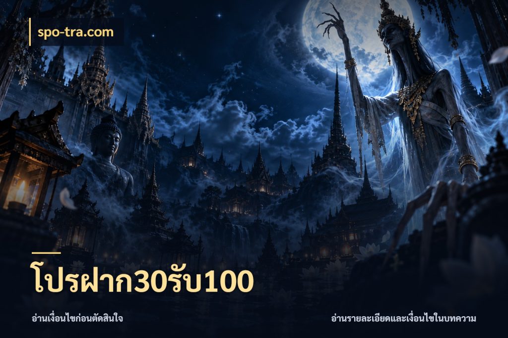 โปรฝาก30รับ100 spo-tra.com สีสันของโปรฝากและยอดรับ