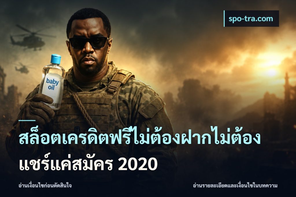 สล็อตเครดิตฟรีไม่ต้องฝากไม่ต้องแชร์แค่สมัคร 2020