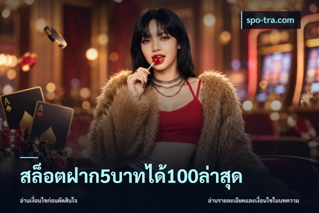 สล็อตฝาก5บาทได้100ล่าสุด