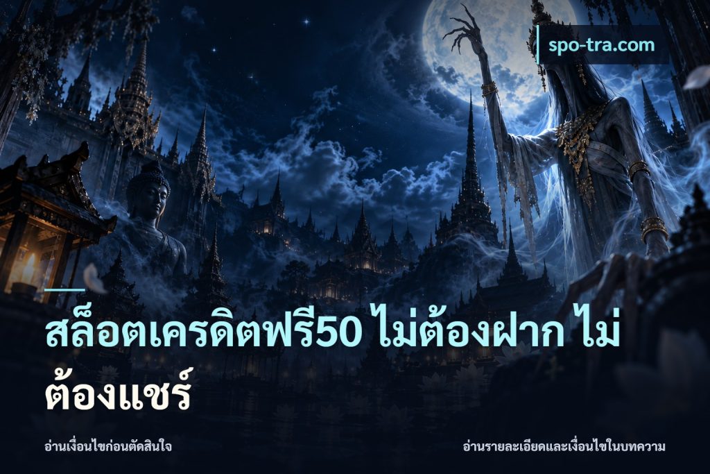 สล็อตเครดิตฟรี50 ไม่ต้องฝาก ไม่ต้องแชร์