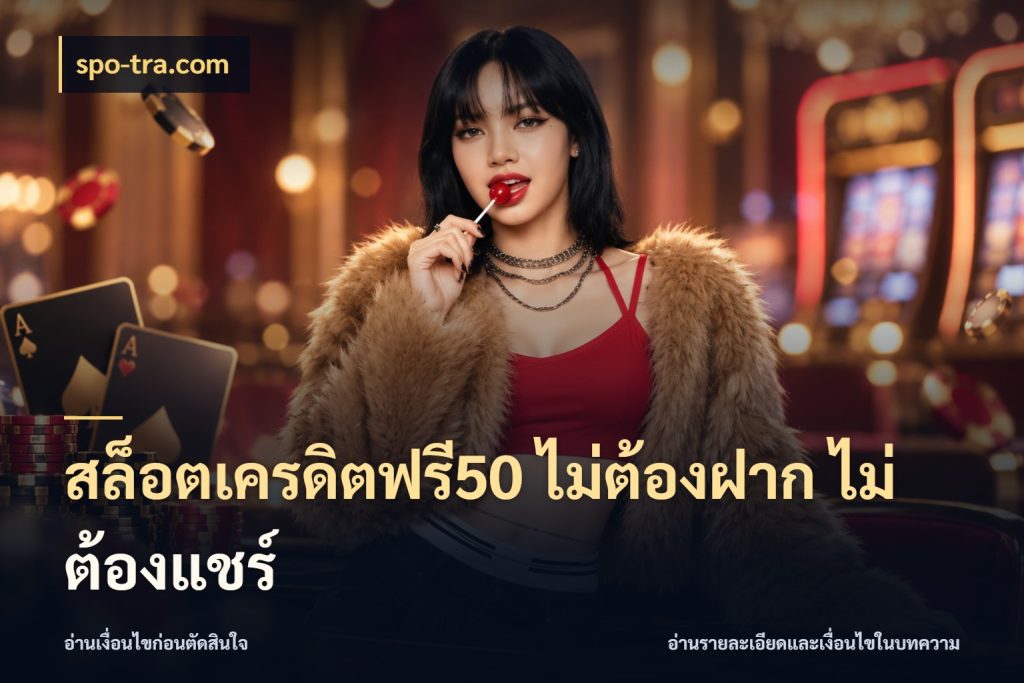 สล็อตเครดิตฟรี50 ไม่ต้องฝาก ไม่ต้องแชร์ spo-tra.com เครดิตฟรีในมุมที่สายโบนัสสนใจ