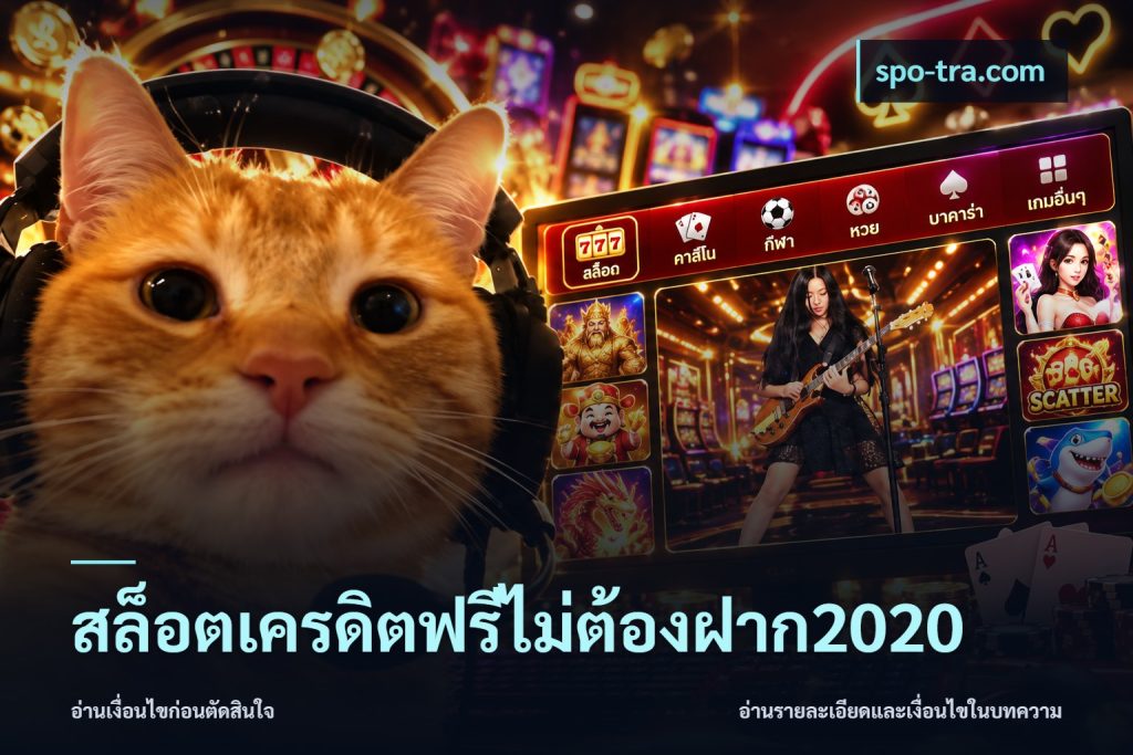 สล็อตเครดิตฟรีไม่ต้องฝาก2020