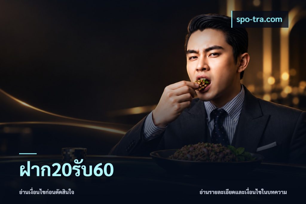 ฝาก20รับ60