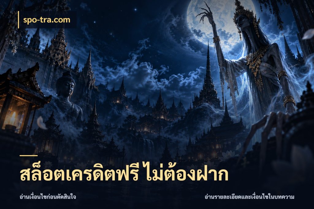 สล็อตเครดิตฟรี ไม่ต้องฝาก spo-tra.com เปิดประเด็นเครดิตฟรีสำหรับคนชอบลุ้น