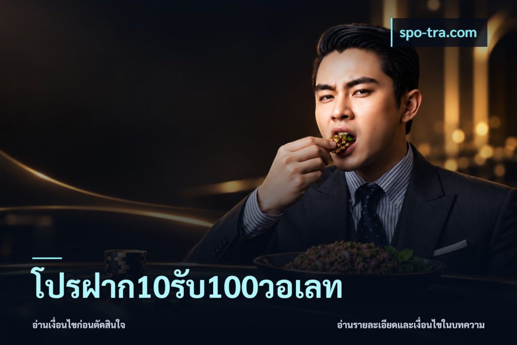 โปรฝาก10รับ100วอเลท
