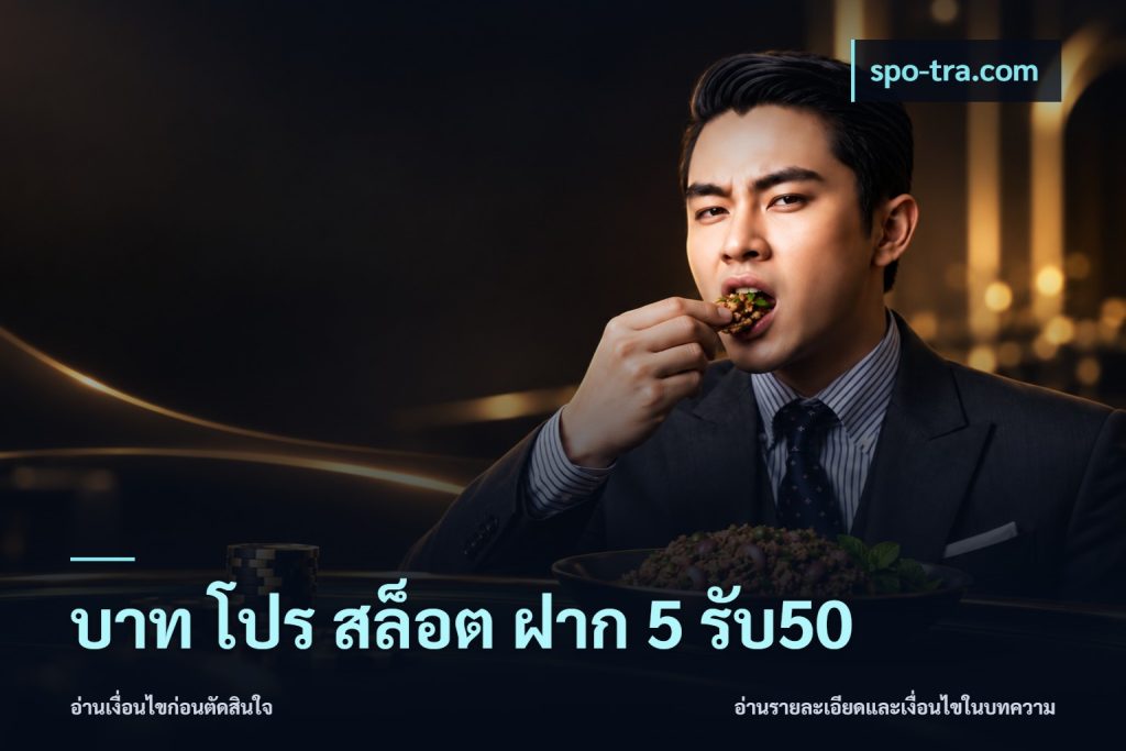 บาท โปร สล็อต ฝาก 5 รับ50