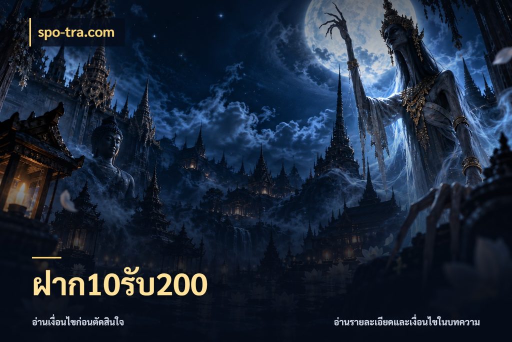 ฝาก10รับ200 รูปแบบโบนัสกับสิทธิ์ของสายเกม สไตล์ spo-tra.com