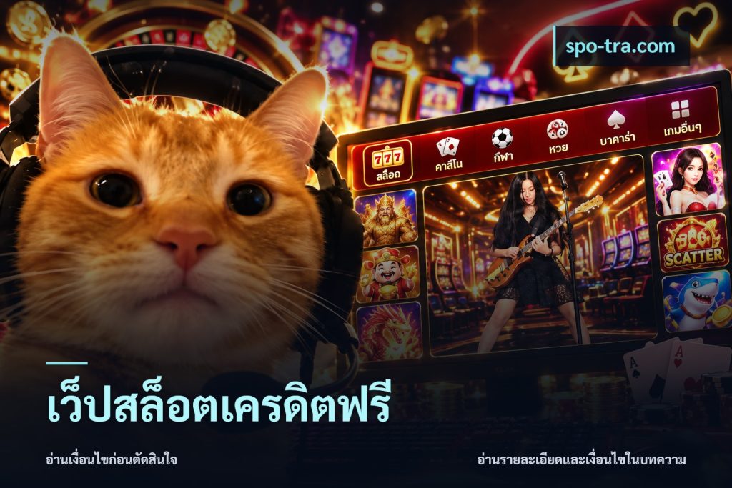เว็ปสล็อตเครดิตฟรี