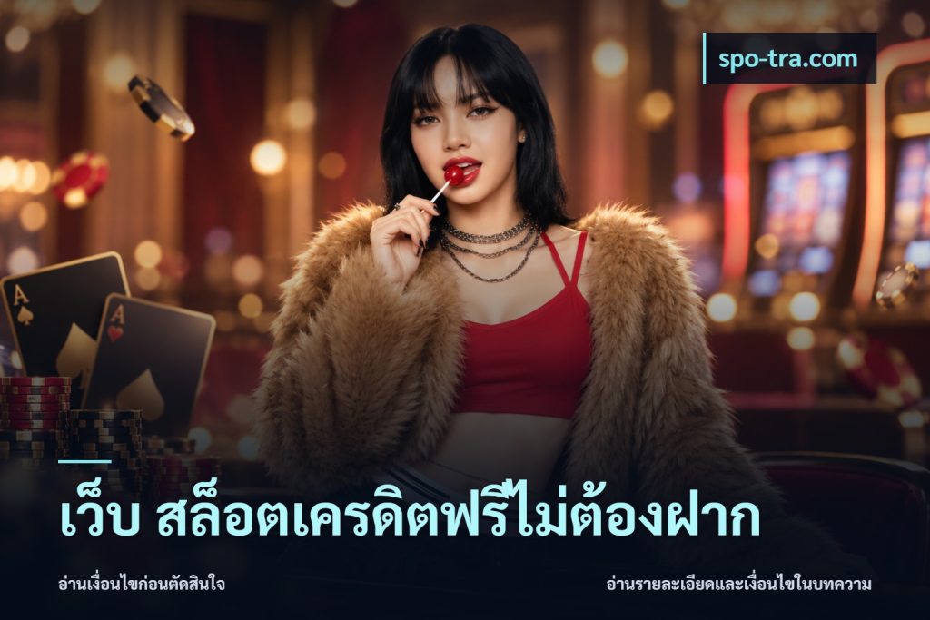 เว็บ สล็อตเครดิตฟรีไม่ต้องฝาก