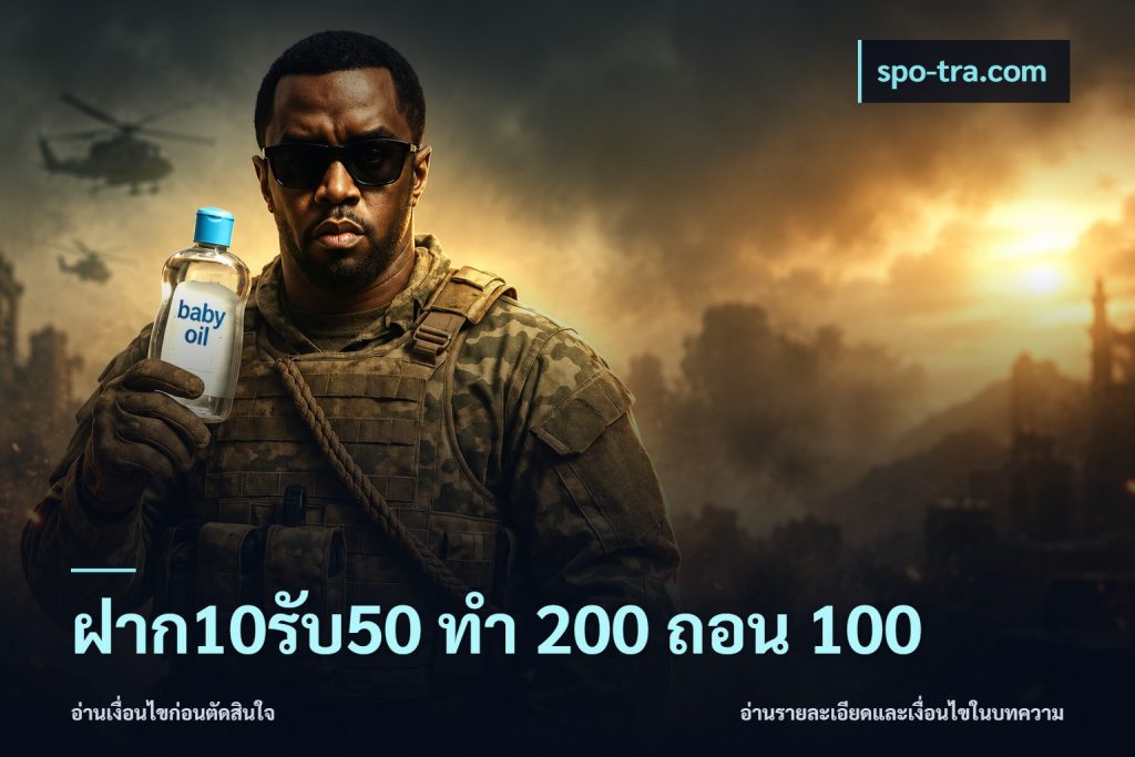ฝาก10รับ50 ทํา 200 ถอน 100