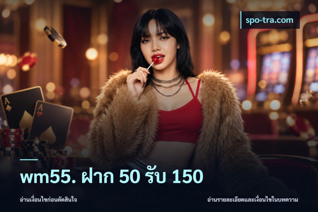 wm55. ฝาก 50 รับ 150