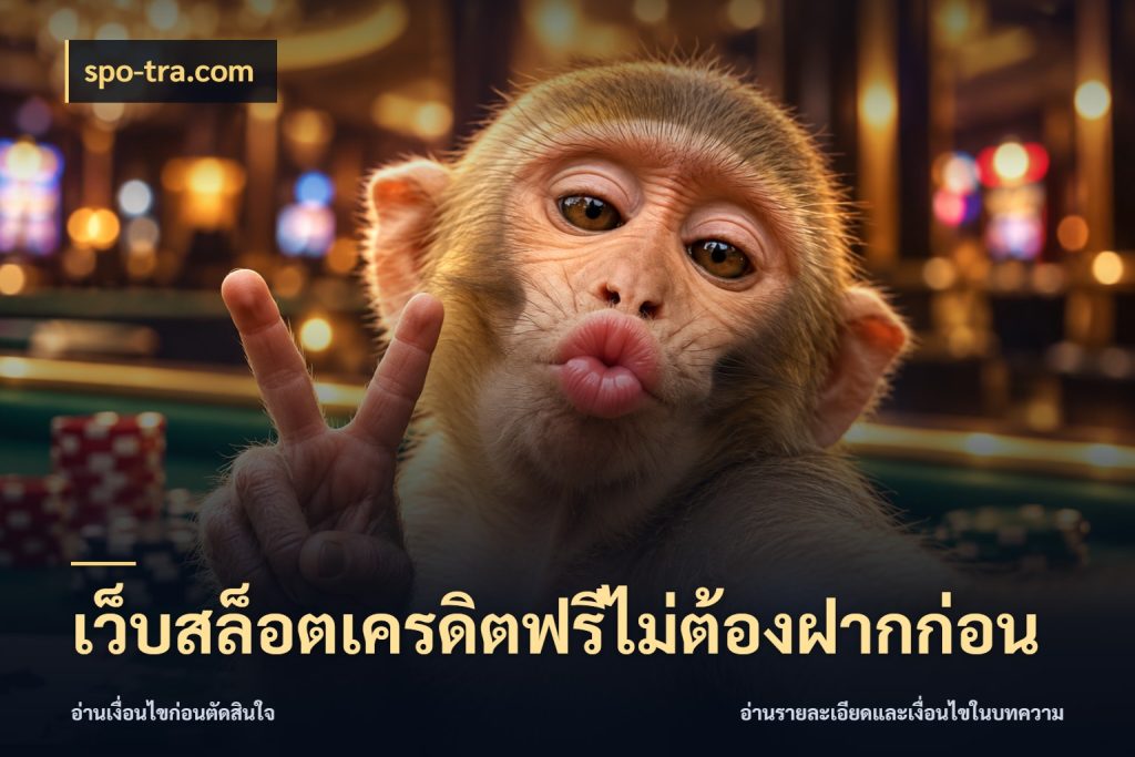 เว็บสล็อตเครดิตฟรีไม่ต้องฝากก่อน เปิดประเด็นเครดิตฟรีสำหรับคนชอบลุ้น ในมุม spo-tra.com