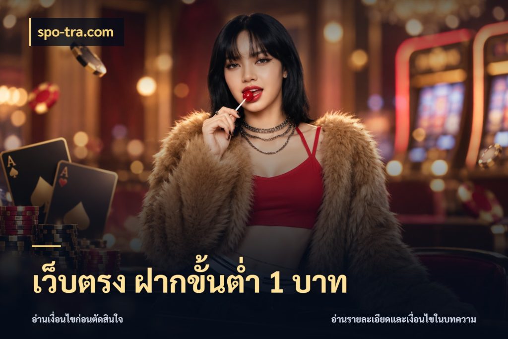 เว็บตรง ฝากขั้นต่ำ 1 บาท เกมที่ชอบในขอบเขตเงินของตัวเอง กับ spo-tra.com