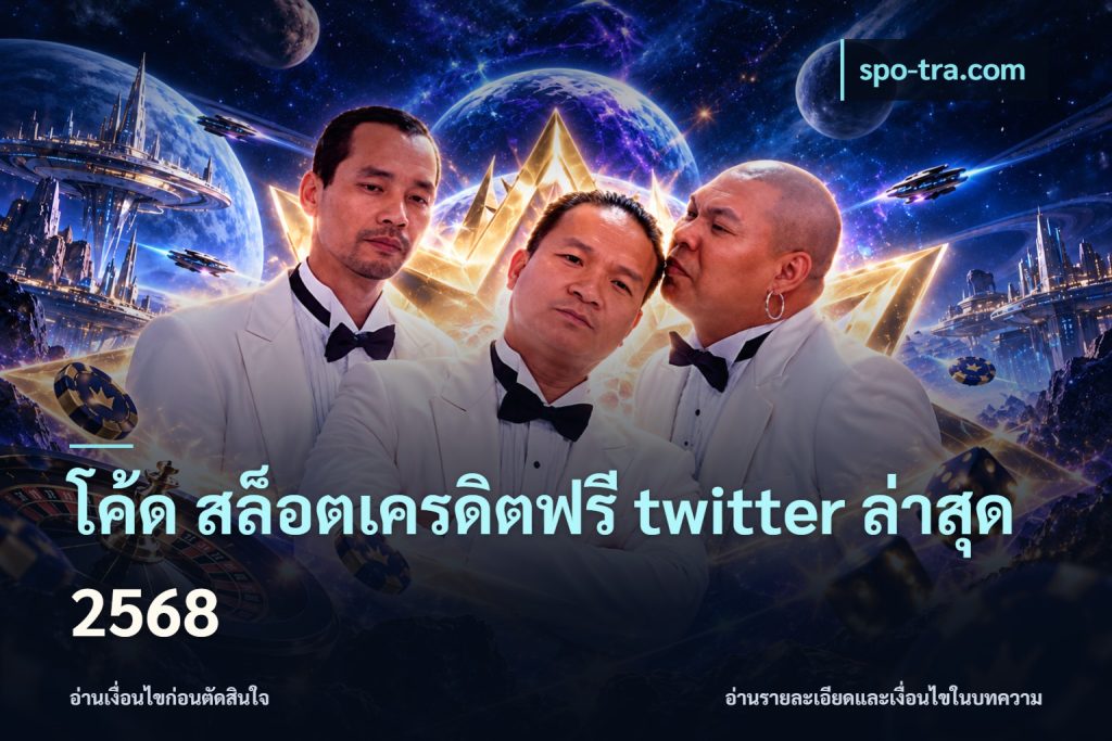 โค้ด สล็อตเครดิตฟรี twitter ล่าสุด 2568