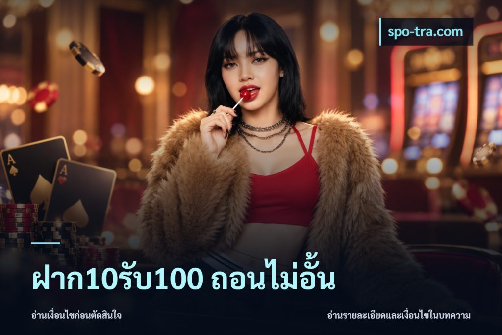 ฝาก10รับ100 ถอนไม่อั้น